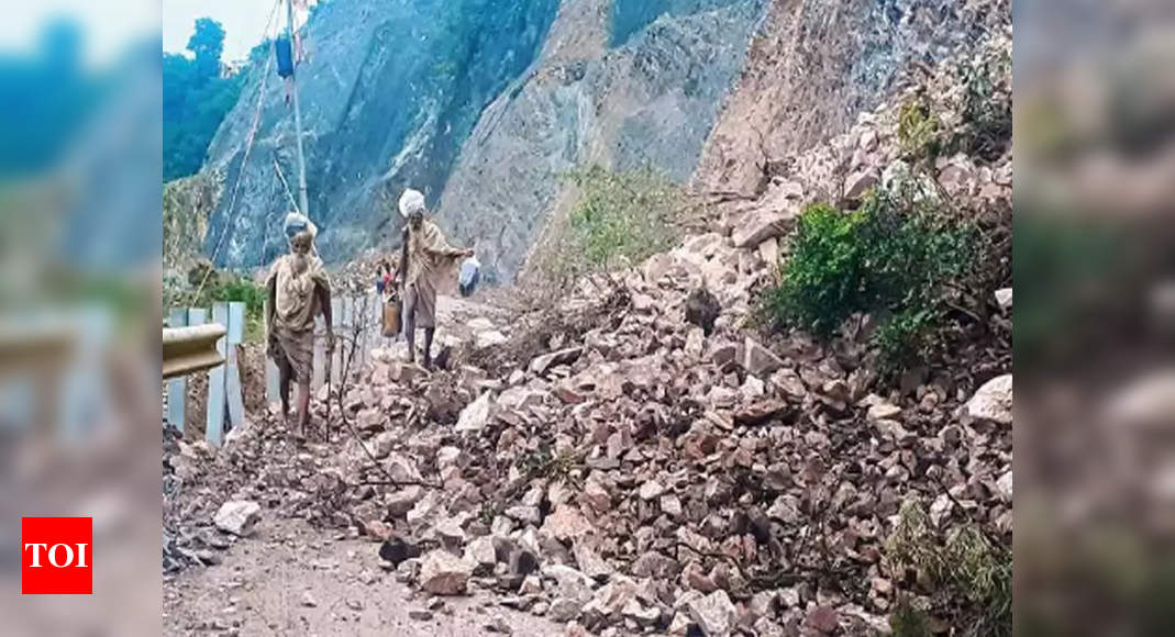 Uttarakhand Uttarkashi Gangotri Highway Closed After Landslide Heavy Rainfall Dehradun News