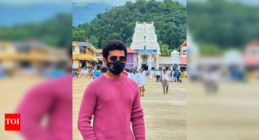 Rittvvikk Mathad pays a visit to Kukke Subramanya temple - Times of India