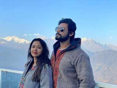 Love birds Sohini and Ranojoy spends quality time in the hills
