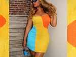 Beyonce’s taste for bright coloured outfits