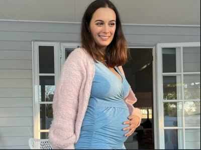 Evelyn Sharma recalls people ‘applauding bigger belly’ for the first time in her baby bump picture