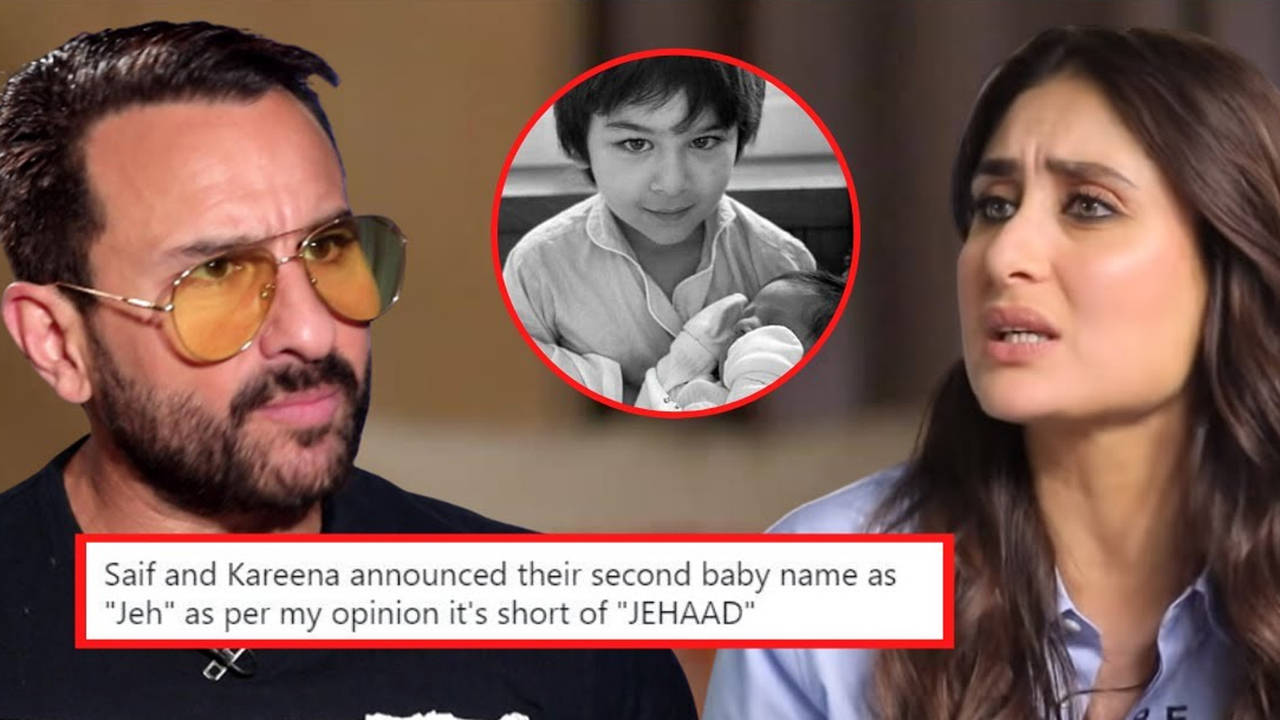 Kareena Kapoor Khan and Saif Ali Khan trolled for naming their second son  'Jeh' | Hindi Movie News - Bollywood - Times of India