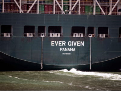 Ever Given container ship leaves Egyptian waters: Sources - Times of India