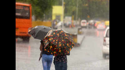 Since 1960, monsoon hit Delhi 33 times in July