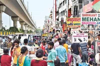 Crowds swell in markets in Noida and Ghaziabad as complaints, fines can ...