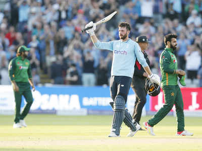 James Vince hits maiden ODI ton as England sweep Pakistan series