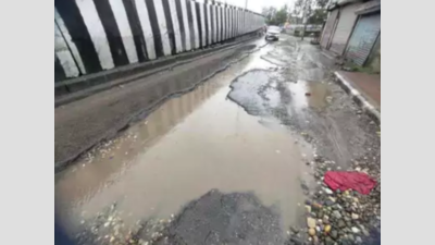 Rain damages roads, waterlogging mars city life in Dehradun