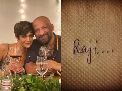Mandira's post for late hubby: Miss you Raji