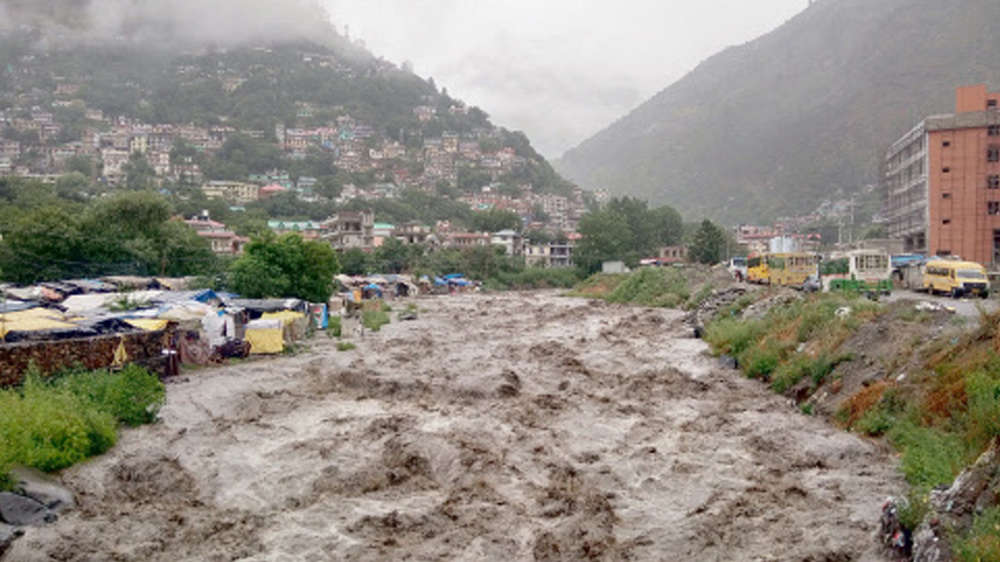 In photos: Destruction caused by flash floods in Himachal Pradesh