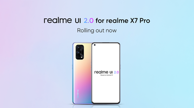 realme x7 update