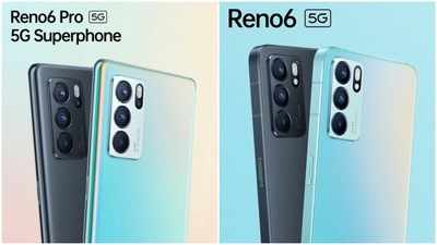 Oppo Reno 6 Pro 5G, Reno 6 5G with MediaTek Dimensity processors, 64MP main  camera launched: Price, specs and more - Times of India