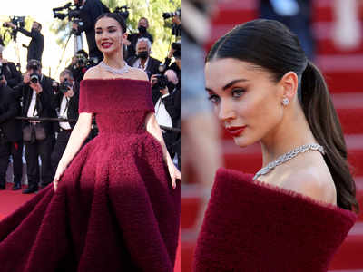 Amy Jackson is the belle of the ball on the Cannes red carpet