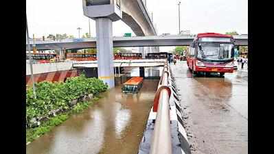 Day 2 of monsoon: Heavy rain sparks chaos on Delhi roads