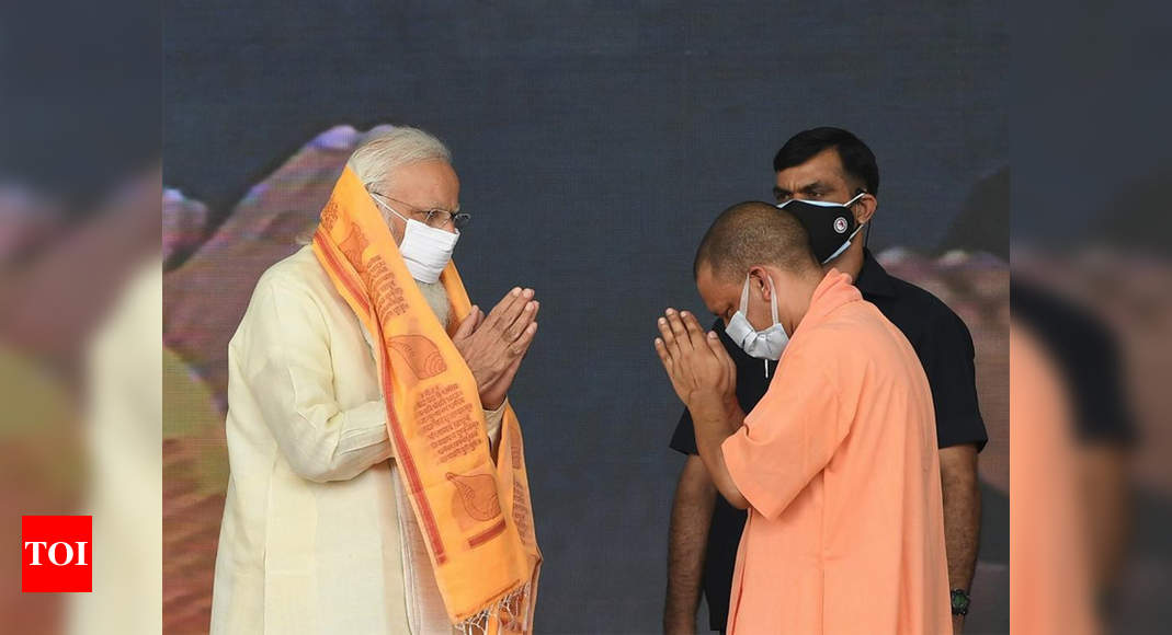 PM Modi lauds Yogi for managing Covid, development of UP