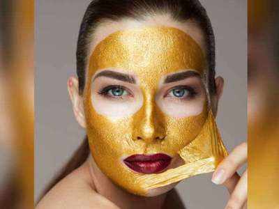 Give these gold peel off masks a try for a glowing, radiant skin