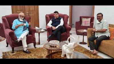 Chhagan Bhujbal Holds Discussion With Devendra Fadnavis Over OBC ...