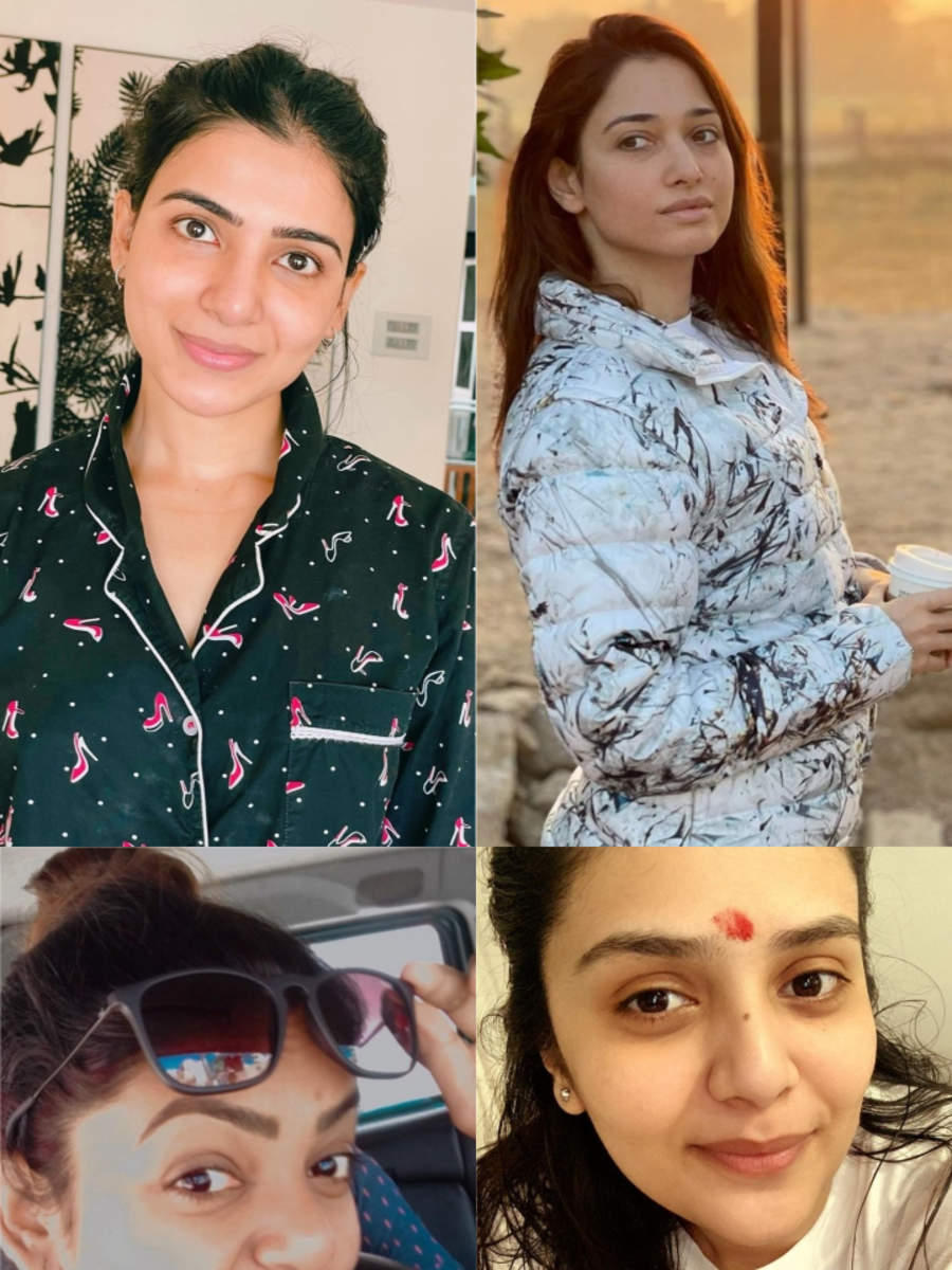 When Telugu Actresses Aced The No Makeup Look Times Of India 
