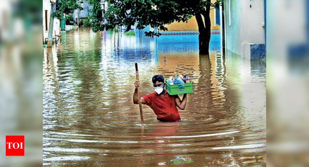 2020 rerun: Hyd wakes up to deluge, many streets sink