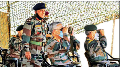 Army Chief General MM Naravane seen wearing Indian Army's new