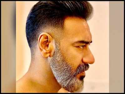 Ajay Devgn gets new haircut sports salt and pepper beard look