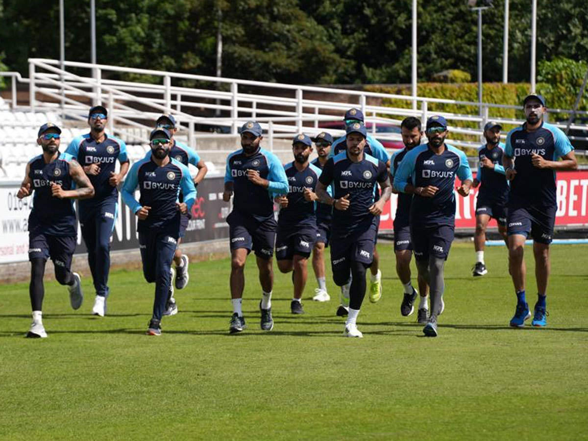 Team India begins training in Durham for warm-up match against County  Select XI | Cricket News - Times of India
