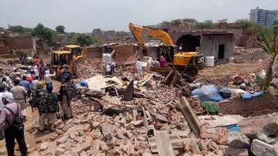Camp to sign up for new homes as demolitions continue in Faridabad village