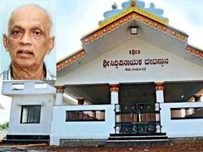 Thanksgiving: Christian businessman builds Ganesha temple in Karnataka