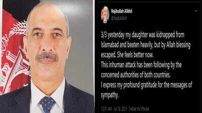 Shocker from Pakistan: Afghan envoy’s daughter abducted, assaulted