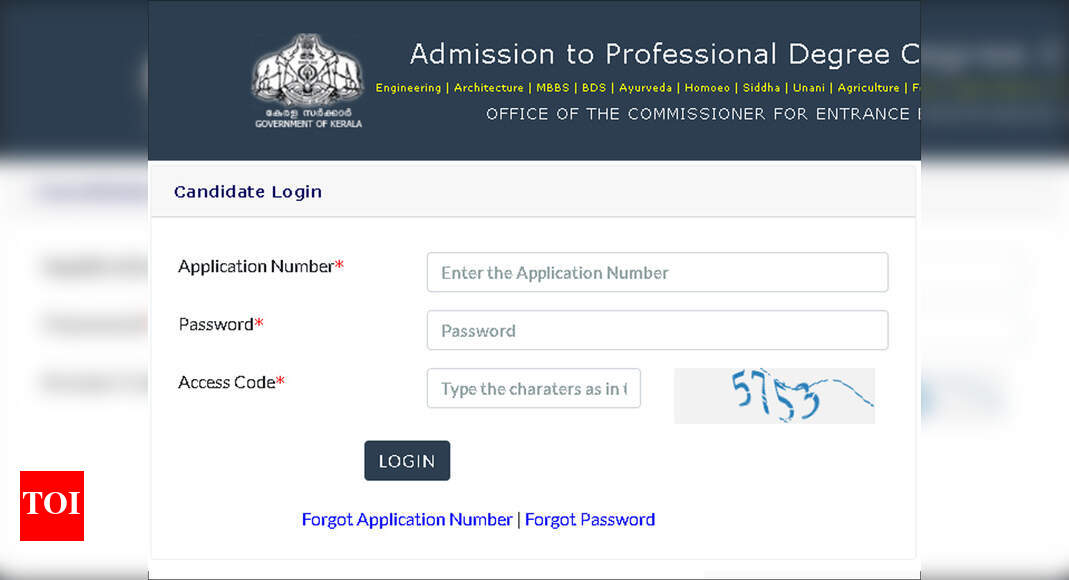 KEAM 2021 Admit Card released, exam on August 5 Times of India