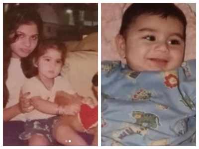 Saif Ali Khan's sister Saba treats fans with UNSEEN throwback pictures of her 'jaans' Ibrahim and Sara Ali Khan
