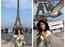 Mallika Sherawat's perfect Eiffel Tower moment gets photobombed by a bird