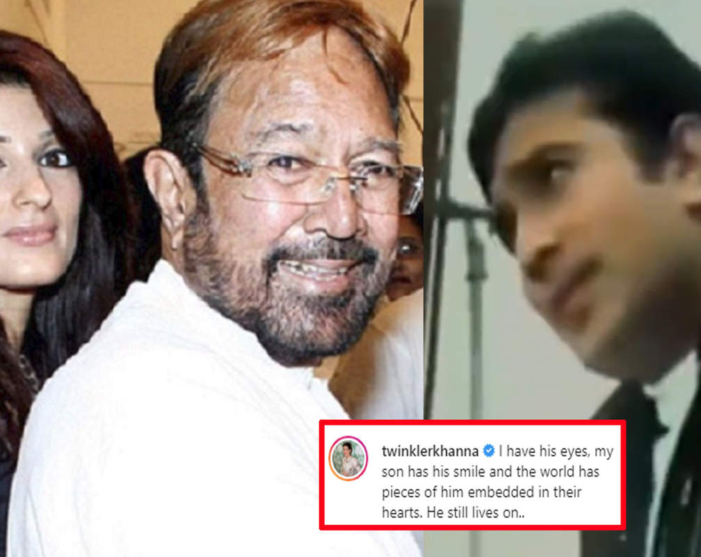 
Twinkle Khanna drops a throwback video of father-superstar Rajesh Khanna on his 9th death anniversary, writes 'He still lives on...'

