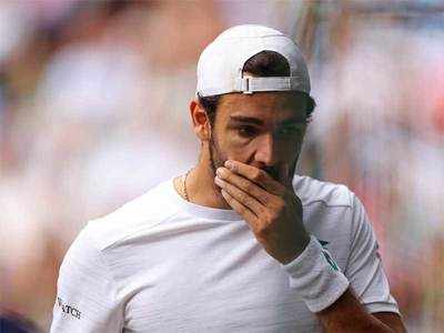 Wimbledon finalist Matteo Berrettini out of Tokyo Olympics with injury