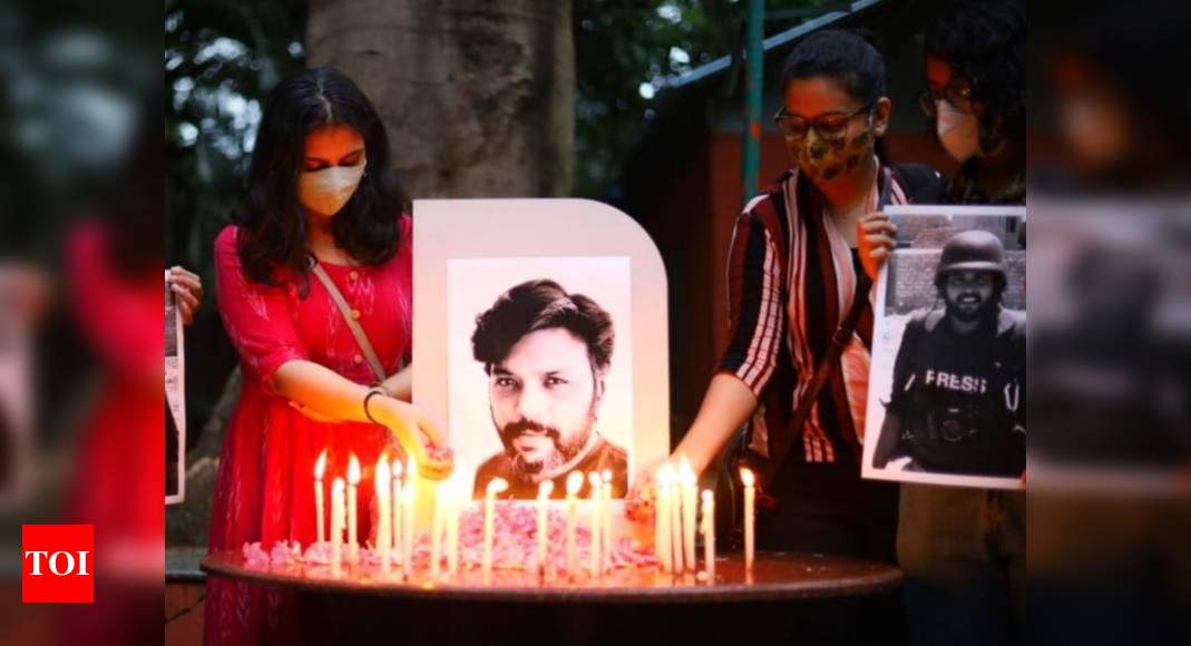 Mortal remains of Danish Siddiqui arrive in Delhi