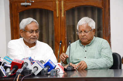 Bihar CM Nitish Kumar takes swipe at arch rival Lalu Prasad