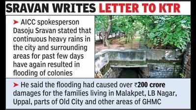Telangana: 5 lakh families still waiting for flood aid of 2020, says Congress