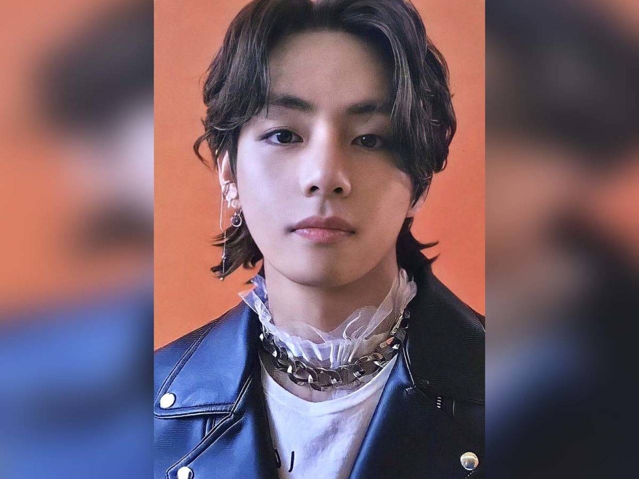 Music fans around the world are obsessed with a new promotional photo of BTS'  V | K-pop Movie News - Times of India