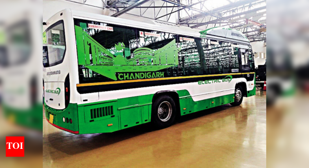 Chandigarh Gears shift, electric bus debuts next week Chandigarh