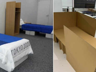 Cardboard beds at Tokyo Olympic Village are 'sturdy', says IOC