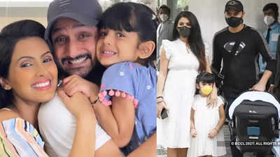 Geeta Basra says Harbhajan Singh was taking pics in the delivery room as she shares family’s excitement to newborn son’s birth