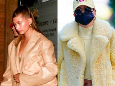Hailey Bieber is the queen of oversized outfits