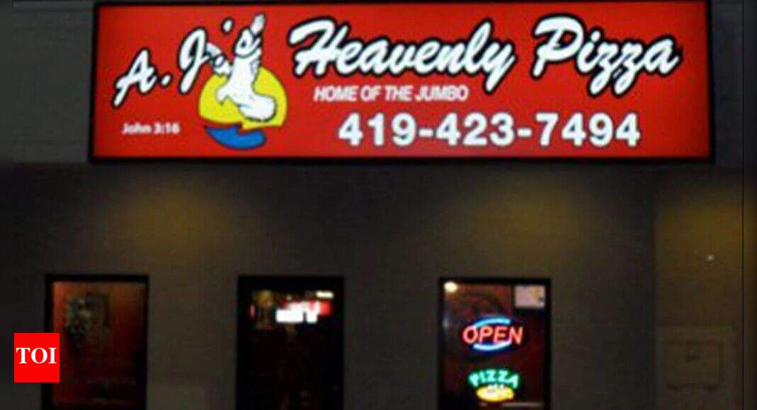 Pizza shop owner, Josh Elchert distributed a day's benefit among its