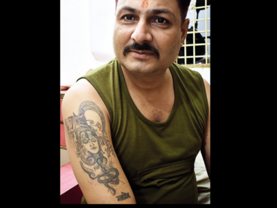 Allahabad: Tattoo spiritualism the in thing ahead of Shrawan