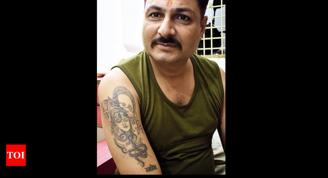Mahakal Name Tattoo | Band Tattoos for Men