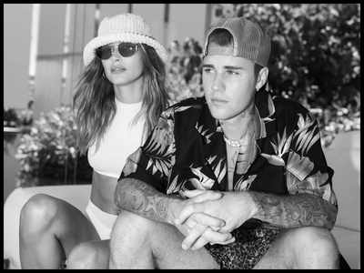 Justin Bieber Gets Lunch with Hailey After Debuting New Tattoo  Hailey  Baldwin Hailey Bieber Justin Bieber  Just Jared Jr