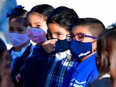 Masks recommended in US schools for everyone over two years
