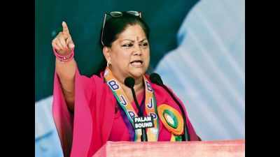 Rajasthan former CM Vasundhara Raje’s personal secretary’s name surfaces in snoopgate