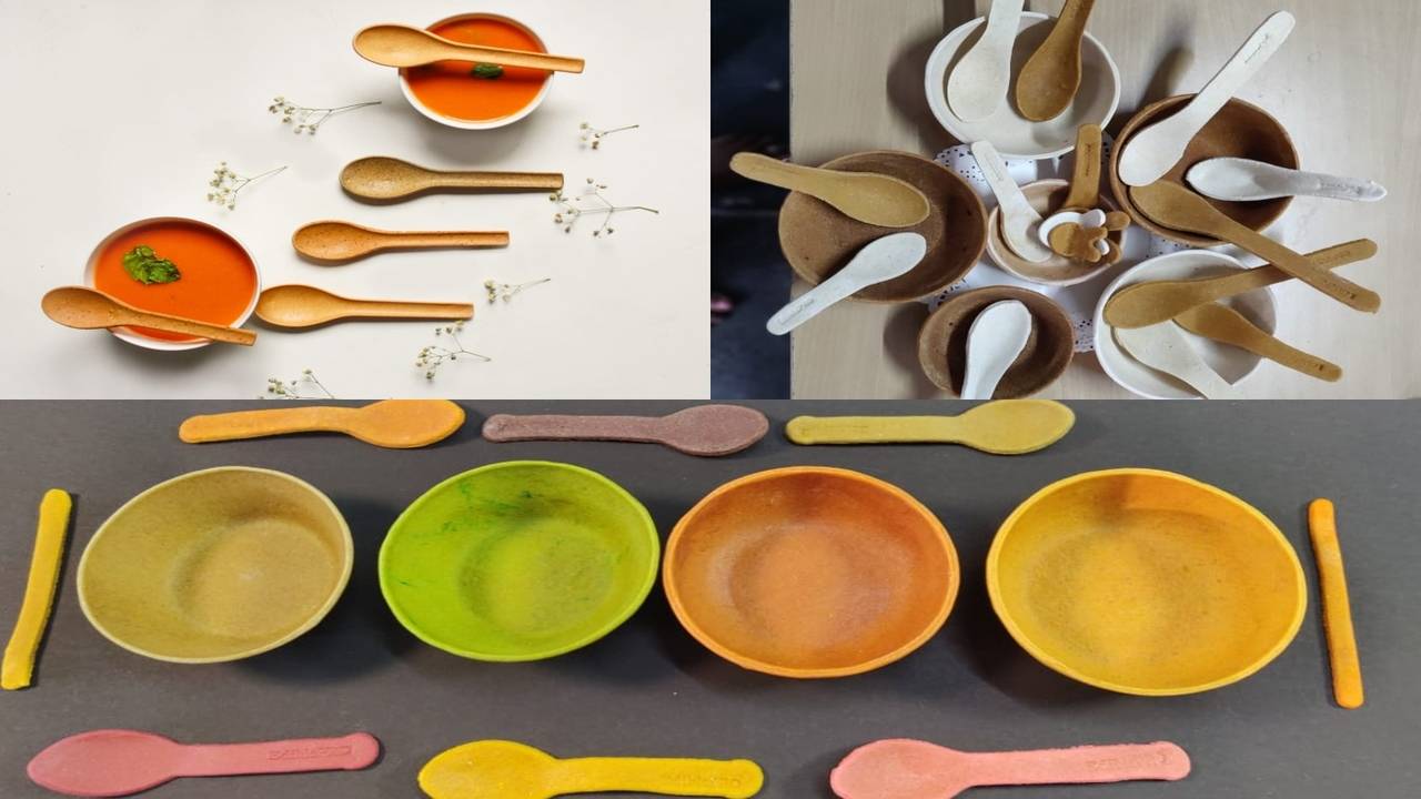 Edible tableware: A step towards removing single-use plastic - Times of  India