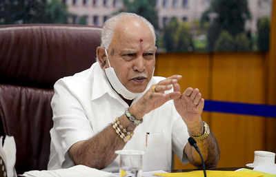 Karnataka CM BS Yediyurappa plans lunch for staff amid exit talk |  Bengaluru News - Times of India