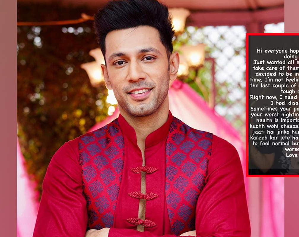 
'Kasautii Zindagii Kay 2' actor Sahil Anand takes a break from social media to take care of his mental health: 'I feel disassociated'

